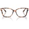 imageMichael Kors Womens Mk4105bu Georgetown Universal Fit Square Prescription Eyewear FramesPink TortoiseDemo Lens