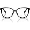 imageMichael Kors Womens Mk4106u Westport Universal Fit Round Prescription Eyewear FramesBlackDemo Lens