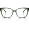 imageMichael Kors Womens Mk4110u Avila Universal Fit Square Prescription Eyewear FramesSmokey Olive TransparentDemo Lens
