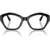 imageMichael Kors Womens Mk4116u Seaside Universal Fit Square Prescription Eyewear FramesBlackDemo Lens