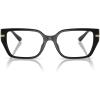 imageMichael Kors Womens Mk4134u Crete Universal Fit Rectangular Prescription Eyewear FramesBlackDemo Lens