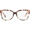 imageMichael Kors Womens Palawan Square Prescription Eyewear FramesPink TortoiseDemo Lens
