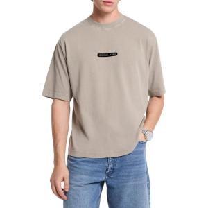 imageMichael Kors Mens Garment Dye Logo TShirtDusty Sage