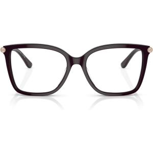 imageMichael Kors Womens MK4101U Shenandoah Universal Fit Square Prescription Eyewear Frames CordovanDemo Lens 53 mm
