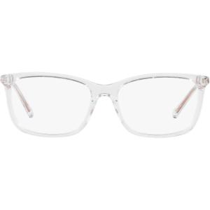 imageMichael Kors Womens Mk4030 Vivianna Ii Rectangular Prescription Eyewear FramesClearDemo Lens