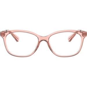 imageMichael Kors Womens Mk4035 Ambrosine Rectangular Prescription Eyewear FramesTransparent MulberryDemo Lens