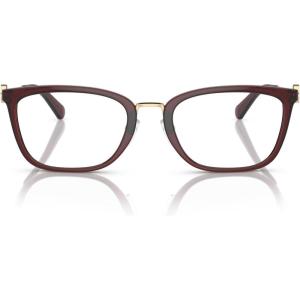 imageMichael Kors Womens Mk4054 Captiva Rectangular Prescription Eyewear FramesDark RedDemo Lens