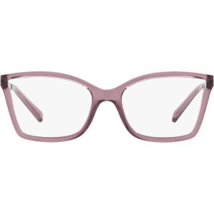 imageMichael Kors Womens Mk4058 Caracas Rectangular Prescription Eyewear FramesBurgundy CrystalDemo Lens