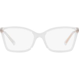imageMichael Kors Womens Mk4058 Caracas Rectangular Prescription Eyewear FramesClearDemo Lens