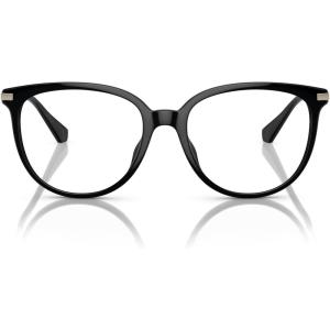 imageMichael Kors Womens Mk4106u Westport Universal Fit Round Prescription Eyewear FramesBlackDemo Lens