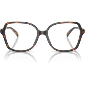 imageMichael Kors Womens Mk4111u Bernal Universal Fit Square Prescription Eyewear FramesDark TortoiseDemo Lens