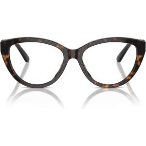 imageMichael Kors Womens Mk4120u Andalucia Universal Fit Cat Eye Prescription Eyewear FramesDark TortoiseDemo Lens