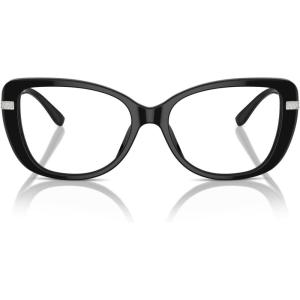 imageMichael Kors Womens Mk4125bu Formentera Universal Fit Cat Eye Prescription Eyewear FramesBlackDemo Lens