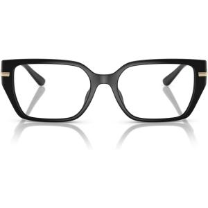 imageMichael Kors Womens Mk4134u Crete Universal Fit Rectangular Prescription Eyewear FramesBlackDemo Lens