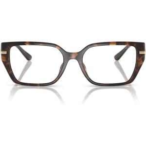 imageMichael Kors Womens Mk4134u Crete Universal Fit Rectangular Prescription Eyewear FramesDark TortoiseDemo Lens