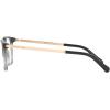 imageMichael Kors Womens MK4047 Bly Rectangular Prescription Eyewear Frames BlackTransparent GreyDemo Lens 53 mm