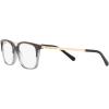 imageMichael Kors Womens MK4047 Bly Rectangular Prescription Eyewear Frames BlackTransparent GreyDemo Lens 53 mm