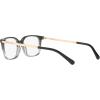 imageMichael Kors Womens MK4047 Bly Rectangular Prescription Eyewear Frames BlackTransparent GreyDemo Lens 53 mm