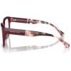 imageMichael Kors Womens Mk4112 Polanco Square Prescription Eyewear FramesDark Red TransparentDemo Lens