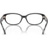 imageMichael Kors Womens Mk4113 Gargano Oval Prescription Eyewear FramesBlackDemo Lens
