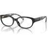 imageMichael Kors Womens Mk4113 Gargano Oval Prescription Eyewear FramesBlackDemo Lens