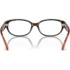 imageMichael Kors Womens Mk4113 Gargano Oval Prescription Eyewear FramesDark TortoiseDemo Lens
