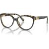 imageMichael Kors Womens Mk4114 Punta Mita Cat Eye Prescription Eyewear FramesBlackAmber TortoiseDemo Lens