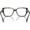 imageMichael Kors Womens Mk4115u Castello Universal Fit Square Prescription Eyewear FramesAmazon Green TortoiseDemo Lens