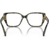 imageMichael Kors Womens Mk4115u Castello Universal Fit Square Prescription Eyewear FramesBlackAmber TortoiseDemo Lens
