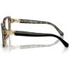 imageMichael Kors Womens Mk4115u Castello Universal Fit Square Prescription Eyewear FramesBlackAmber TortoiseDemo Lens