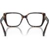 imageMichael Kors Womens Mk4115u Castello Universal Fit Square Prescription Eyewear FramesDark TortoiseDemo Lens