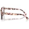 imageMichael Kors Womens Mk4115u Castello Universal Fit Square Prescription Eyewear FramesPink Pearlized TortoiseDemo Lens