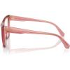 imageMichael Kors Womens Mk4118u Hawaii Universal Fit Cat Eye Prescription Eyewear FramesRose TransparentDemo Lens