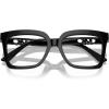 imageMichael Kors Womens Mk4119f Nassau Low Bridge Fit Square Prescription Eyewear FramesBlackDemo Lens