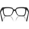 imageMichael Kors Womens Mk4119f Nassau Low Bridge Fit Square Prescription Eyewear FramesBlackDemo Lens