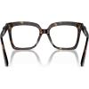 imageMichael Kors Womens Mk4119f Nassau Low Bridge Fit Square Prescription Eyewear FramesDark TortoiseDemo Lens