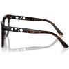 imageMichael Kors Womens Mk4119u Nassau Universal Fit Square Prescription Eyewear FramesDark TortoiseDemo Lens