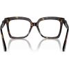 imageMichael Kors Womens Mk4119u Nassau Universal Fit Square Prescription Eyewear FramesDark TortoiseDemo Lens