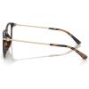 imageMichael Kors Womens Mk4133d Hainan Rectangular Prescription Eyewear FramesDark TortoiseDemo Lens