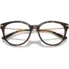 imageMichael Kors Womens Mk4135u Tortola Universal Fit Round Prescription Eyewear FramesDark TortoiseDemo Lens