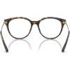imageMichael Kors Womens Mk4135u Tortola Universal Fit Round Prescription Eyewear FramesDark TortoiseDemo Lens