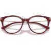 imageMichael Kors Womens Mk4135u Tortola Universal Fit Round Prescription Eyewear FramesDeep RedDemo Lens