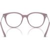 imageMichael Kors Womens Mk4135u Tortola Universal Fit Round Prescription Eyewear FramesLight IrisDemo Lens
