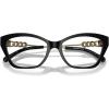 imageMichael Kors Womens Mk4136 Makena Beach Square Prescription Eyewear FramesBlackDemo Lens