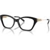 imageMichael Kors Womens Mk4136 Makena Beach Square Prescription Eyewear FramesBlackDemo Lens