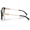 imageMichael Kors Womens Mk4136 Makena Beach Square Prescription Eyewear FramesBlackDemo Lens