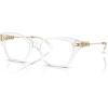imageMichael Kors Womens Mk4136 Makena Beach Square Prescription Eyewear FramesClearDemo Lens