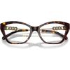 imageMichael Kors Womens Mk4136 Makena Beach Square Prescription Eyewear FramesDark TortoiseDemo Lens