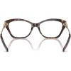imageMichael Kors Womens Mk4136 Makena Beach Square Prescription Eyewear FramesDark TortoiseDemo Lens