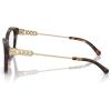 imageMichael Kors Womens Mk4136 Makena Beach Square Prescription Eyewear FramesDark TortoiseDemo Lens